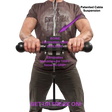 Man using the GRIP FREAK Fat Grip Wrist Roller Forearm Workout Tool - Plate Holder, demonstrating effective forearm exercises and highlighting its powerful grip-building benefits.