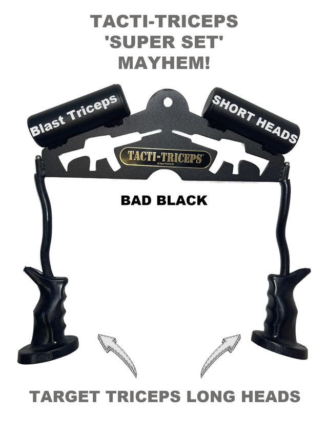 TACTI – TRICEPS Double Wide 'Super Set' Tricep Attachment Yoke