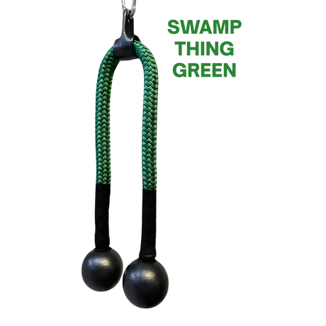 TRICEPS ROPE CABLE Extreme Performance Viper / Twisted Sisters: USA made for quality and durability, with bold braided design for ultimate performance on a striking black background.