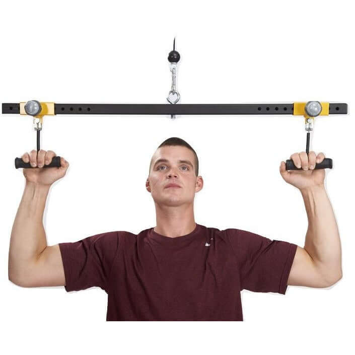 Freestyle Motion causes lat bar commotion during upper back workouts