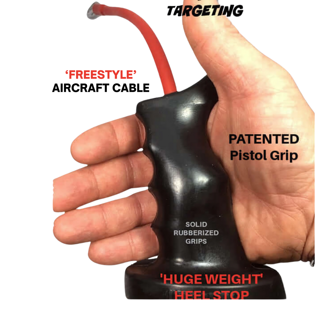 Ergonomic Cable Machine Handles for Lifters