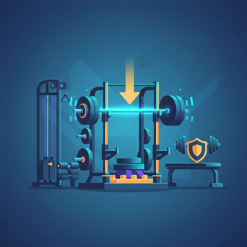 Illustration for Critical Safety Checks: Ensuring Your Heavy-Duty Gym Gear Withstands Extreme Loads