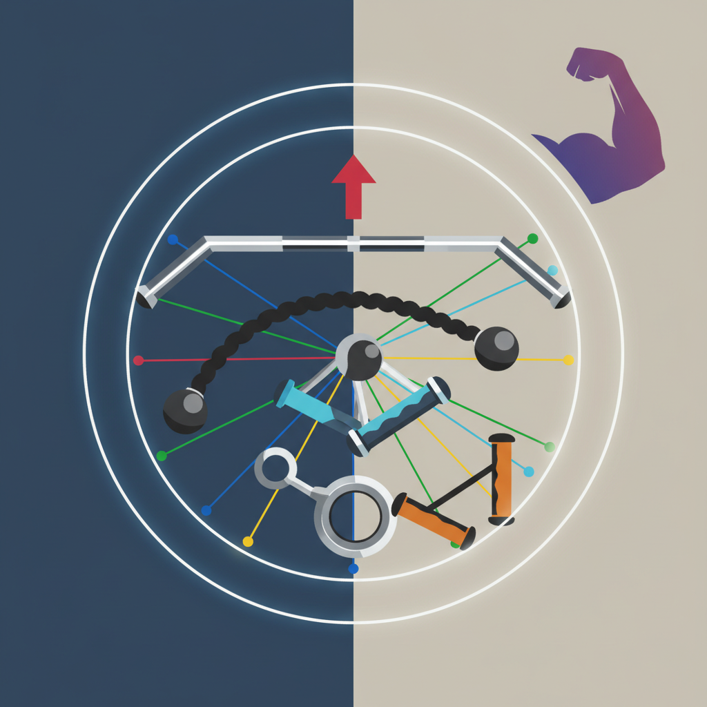 Illustration for Maximize Your Gains: Why Commercial-Grade Cable Attachments Are Essential for Heavy Lifters