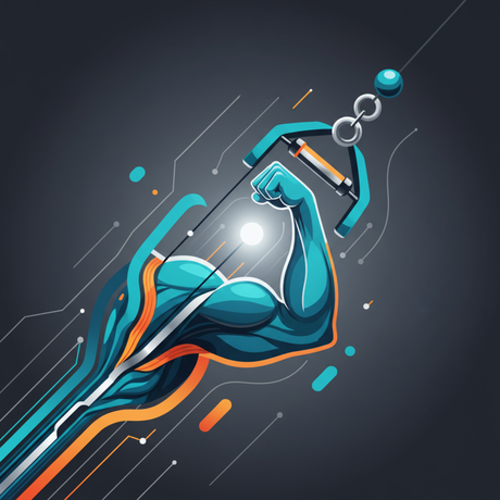 Illustration for Unleash Peak Muscle Growth: Advanced 12-Week Hypertrophy Mesocycle Using Specialized Cable Attachments