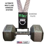 DELT-BELT Handle Straps for Cable Machine Upright Rows plus!