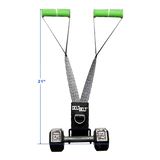 DELT-BELT Handle Straps for Cable Machine Upright Rows plus!