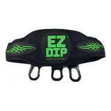 E-Z DIP Belt With Chain, Pull Up and Belt Squat Belt - Hook and Plate Holder Green