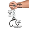 A hand grips a chain with a metal hook; text reads, "E-Z DIP Belt with Chain, Dumbbell Hook and Universal Plate Holder—200lb Dumbbells NO PROBLEM." Perfect for seamless dumbbell loading and heavy lifts.