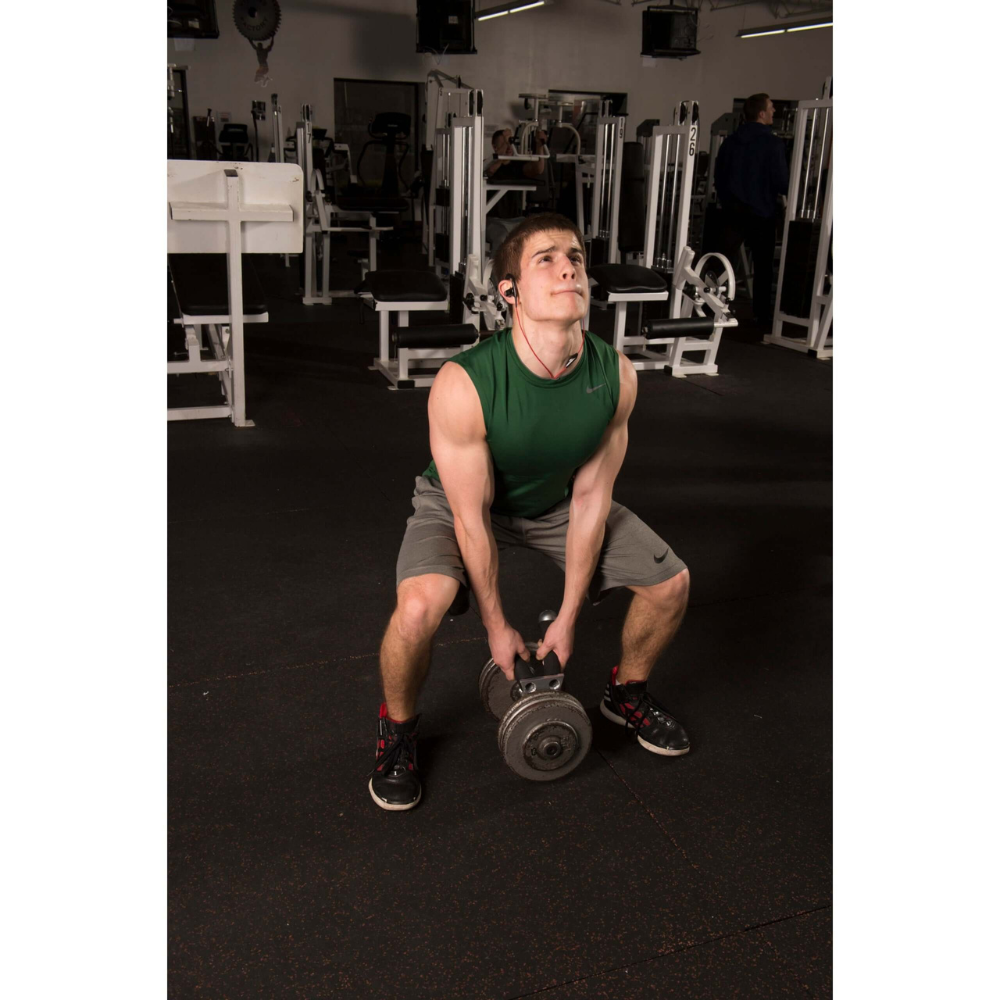 EZ SQUAT Dumbbell Gym Equipment for Legs Squat Handles