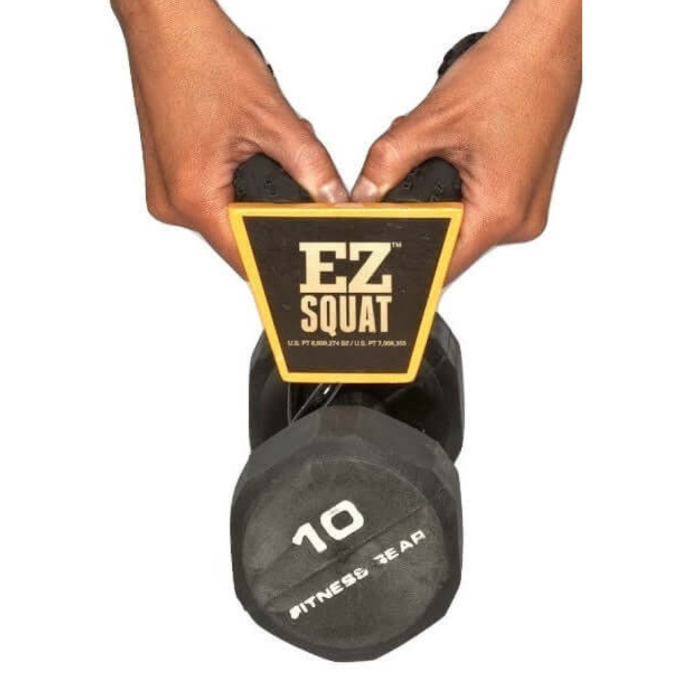 EZ SQUAT Dumbbell Gym Equipment for Legs Squat Handles
