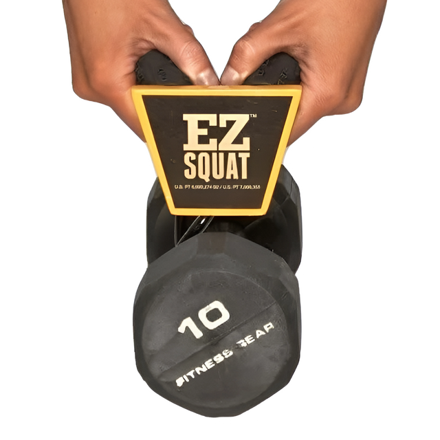 EZ SQUAT Dumbbell Gym Equipment for Legs Squat Handles