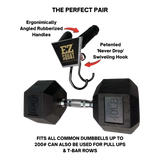 EZ SQUAT Dumbbell Gym Equipment for Legs Squat Handles