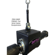 The GRIP FREAK Fat Grip Wrist Roller Forearm Workout Tool - Plate Holder features a durable cable, ideal for intense forearm and wrist exercises, and doubles as a dynamic fat grip wrist roller for versatile strength training.