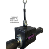 GRIP FREAK Fat Grip Wrist Roller Forearm Workout Tool - Dumbbell Hook
