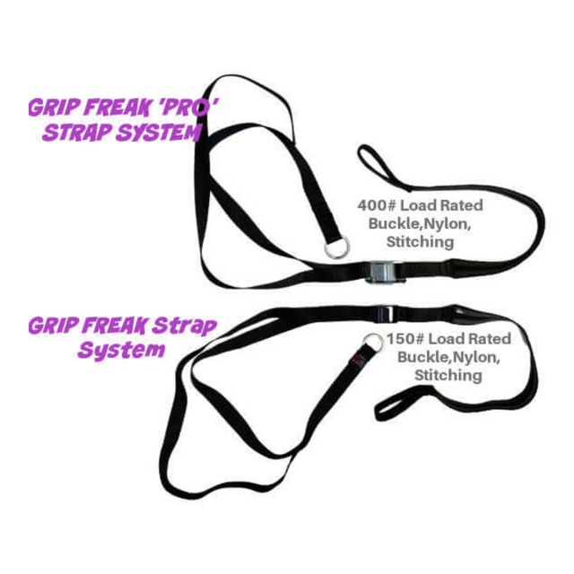 Explore the ultimate strap system: the GRIP FREAK Universal Suspension Strap System, expertly crafted for unmatched forearm workouts. Experience exceptional load ratings and high-quality materials for superior performance.