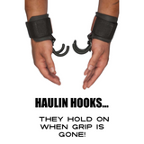 HAULIN HOOKS  'HANGING ONLYS' Weight Lifting Hooks