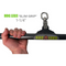 A Hog Legs 'Forty Eight' Fat Angled Lat Pull Down Bar demonstrates its innovative swivel hook—a perfect cable attachment for improved muscle stimulation.