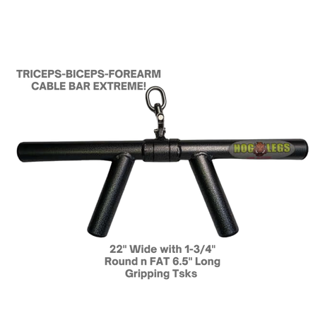 HOG LEGS 'Arm Yourself' Cable Machine Attachments Set