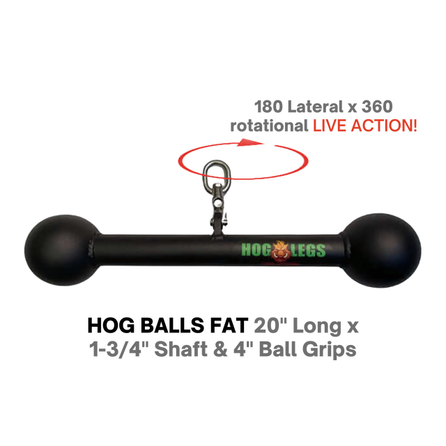 HOG LEGS 'Arm Yourself' Cable Machine Attachments Set