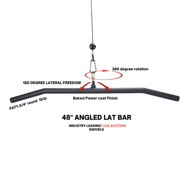 HOG LEGS 'Back Pac' LEGIT Cable Machine Attachments Set