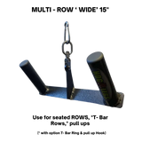 HOG LEGS 'Back Pac' LEGIT Cable Machine Attachments Set