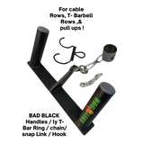 HOG LEGS 'Back Pac' LEGIT Cable Machine Attachments Set