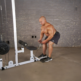 HOG LEGS 'Back Pac' LEGIT Cable Machine Attachments Set