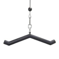 HOG LEGS 'Ham Bone' FAT Cable Tricep Bar Extreme!