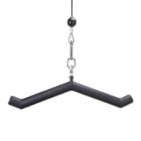 HOG LEGS 'Ham Bone' FAT Cable Tricep Bar Extreme!