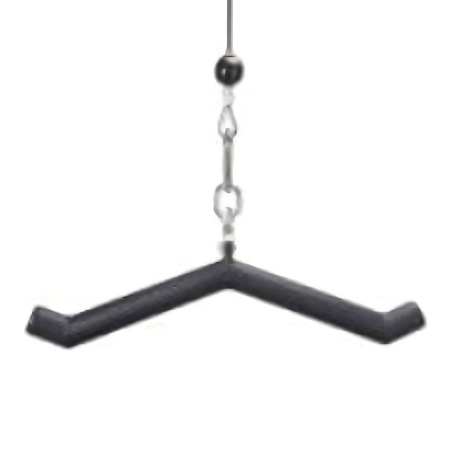 HOG LEGS 'Ham Bone' FAT Cable Tricep Bar Extreme!