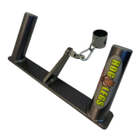 The HOG LEGS Multi-Row 'Wide' Back Cable Exercises Handles, featuring sturdy grips and a central attachment, are perfect for upgrading your cable row handle routine.