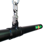 HOG LEGS 'Revolution' Fat Grip straight Curling Bar Gym Cable Attachment