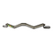 The HOG LEGS Subprimal D/L Bands or EZ Bar Cable Attachment is a curved, padded gym bar with handles on each end, ideal for exercising biceps, triceps, and forearms.