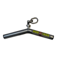 The HOG LEGS Wicked 'Piglet' Tricep Gym Bar is a V-shaped, commercial-grade bar with a "Hog Legs" label and a swiveling clip at the junction, designed specifically for triceps workouts.