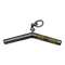 The HOG LEGS Wicked 'Piglet' Tricep Gym Bar is a V-shaped, commercial-grade bar with a "Hog Legs" label and a swiveling clip at the junction, designed specifically for triceps workouts.