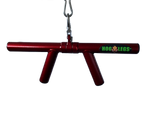 HOG LEGS 'Boar Tusk' Fat Grip Curling Bar for Triceps Cable Exercises!