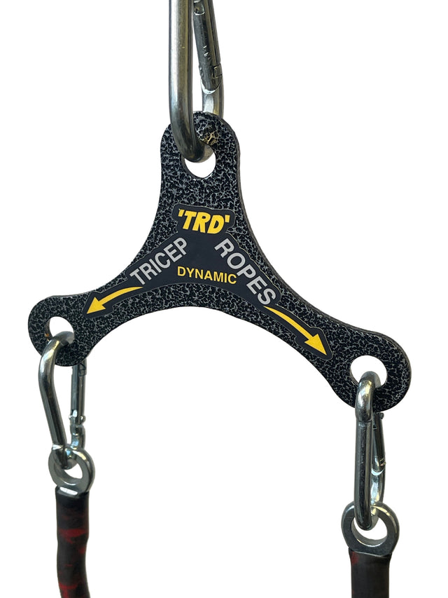 TRIBELLS 6" Palms Grip Tricep attachment destroys dumbbells!