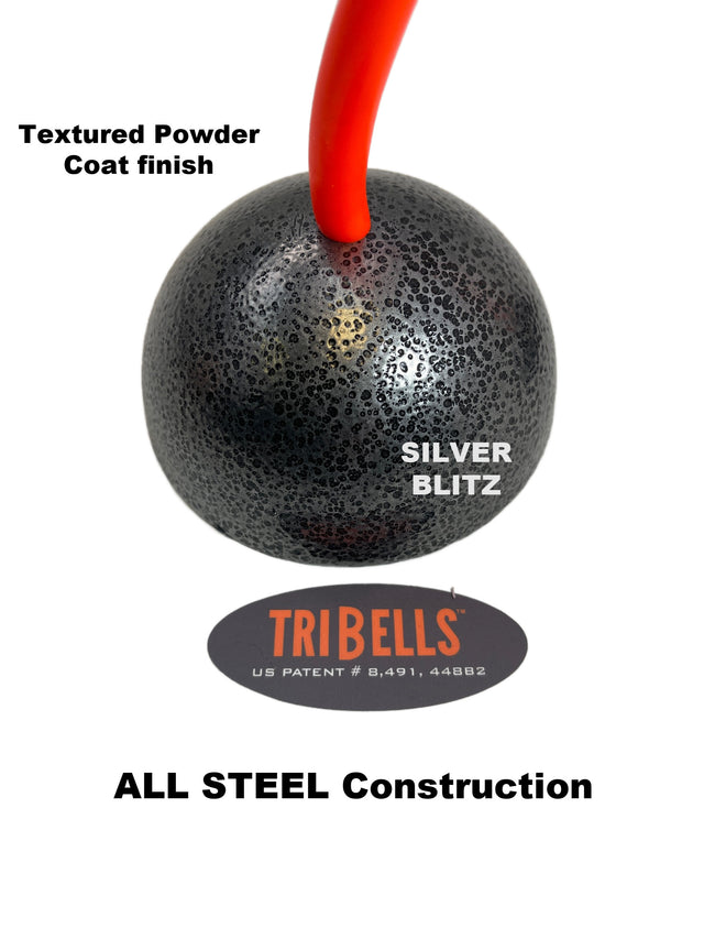 TRIBELLS 4" 'Double' Tricep Workout with Cables Gym Handles