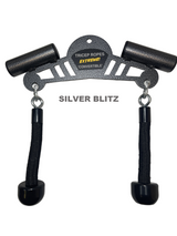 Convertible Plus Tricep Rope Super Set Gym Bar With Non-Removable Shackles