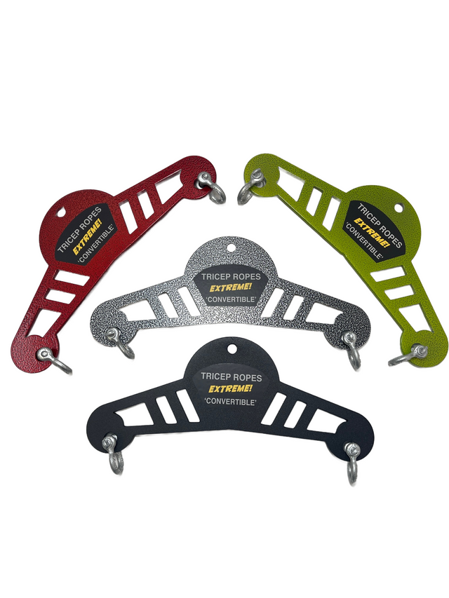 TRICEP ROPE EXTREME 'Convertible' Rope for Triceps Yoke