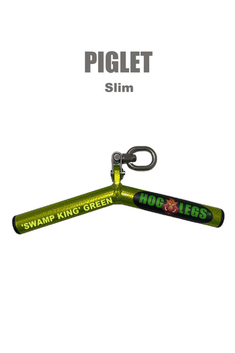 HOG LEGS Piglet Standard size in Swamp King Green!