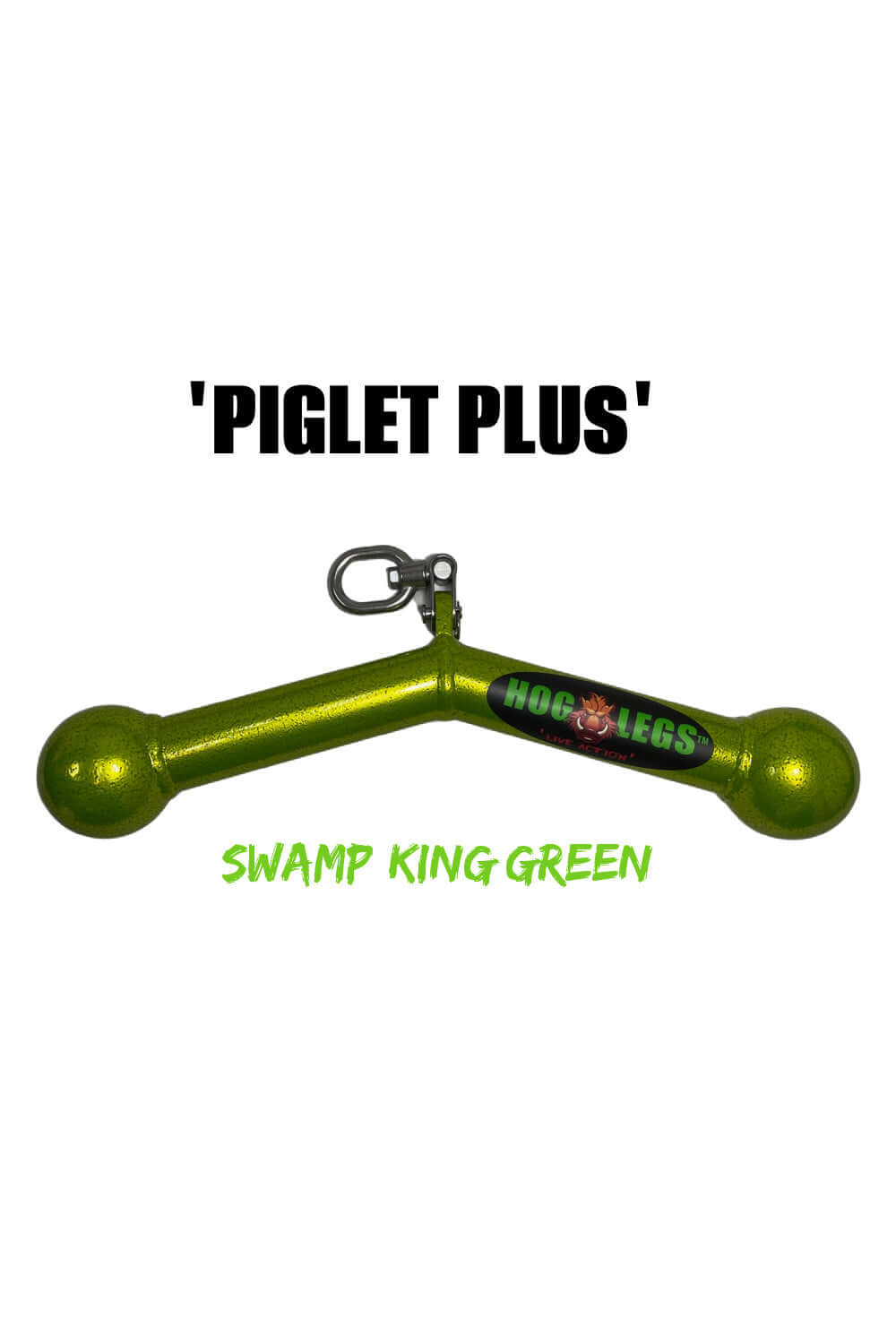 HOG LEGS 'Piglet Plus' Triceps Bar has Balls of Steel!