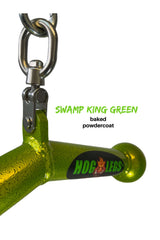 HOG LEGS Piglet Plus in SWAMP KING GREEN powder coat