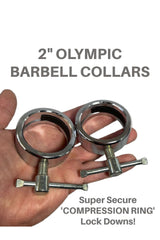 STEEL 2" Olympic Barbell Collars