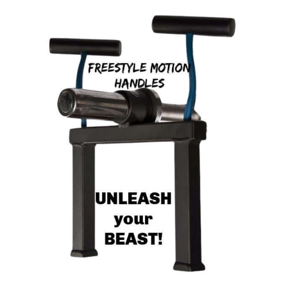 PULL FORCE Olympic T Bar Row Handle 'PLUS' Stand