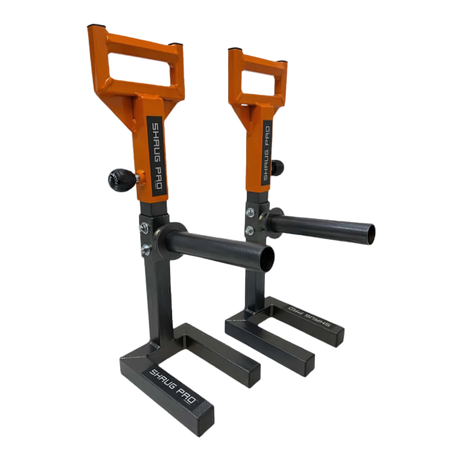 SHRUG PRO Freestanding Hex Bars Trap Bar Barbell Shrug Alternative - Without Rollers
