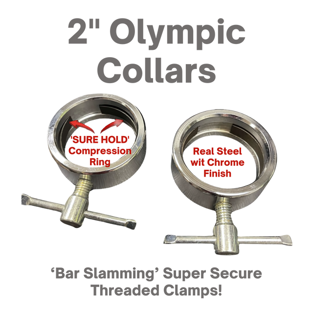 STEEL 2" Olympic Barbell Collars