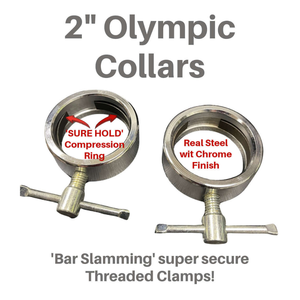 STEEL 2" Olympic Barbell Collars