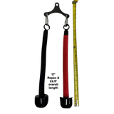 Tricep Rope Dynamic TRD Cable Attachments for Gym Yoke