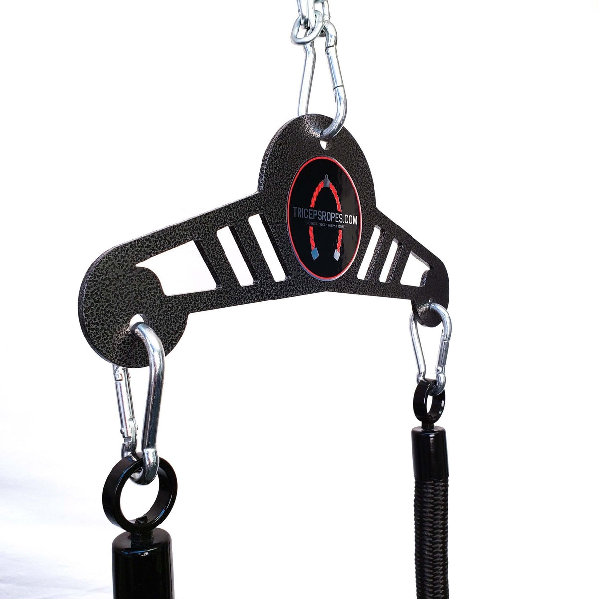 Tricep Rope Extreme Convertible delivers way better tricep targeting and isolation than common double tricep ropes!